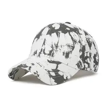 2020 Tie-dye Baseball Cap Unisex Hat til Udendørs Sport Skygge Baseball Cap Kvinde Beanie Justerbar Driver Hat Knogler