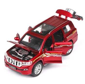 Nye 1:32 TOYOTA PRADO SUV støbt Legering Bil Model Diecasts & Toy Lyd og Lys Tilbage Kids Legetøj Samling Gaver Gratis Fragt