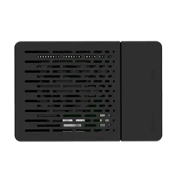Multifunktionel Beskyttelse Kit til Raspberry Pi 3B+ Tilfældet med Ventilator Aluminium Heatsinks Black Box Shell for Raspberry Pi Sag
