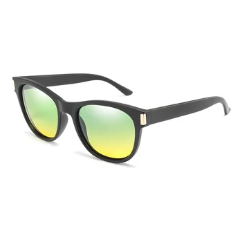 Retro Polariserede Solbriller Mænd Kvinder Sol Briller Cat Eye Briller Brillerne UV400 Dag Og Nat Vision Fashion Kørsel Beskyttelsesbriller