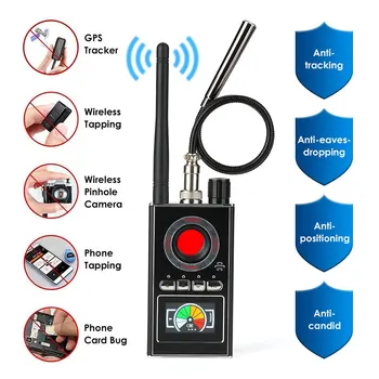 2020 Nye K88 Anti Spion-Detektor Komplet Sortiment Scan Trådløs Spion Kamera, GPS RF Fejl Signal Detektor Privatliv Beskytte Security Monitor