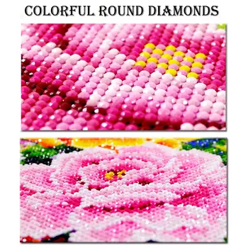 2020 Nye 5D Diy diamant maleri cross stitch kit ballet dans rhinestones Mosaik fuld square/runde diamant broderi billede