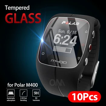 10 Stk 9H Premium Hærdet Glas Til Polar M400 smart ur Screen Protector Film Tilbehør