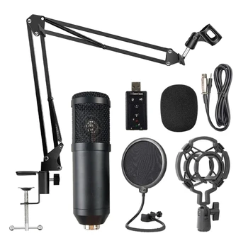 BM800 Professionel Suspension Mikrofon Kit Live tv-Optagelse Kondensator Mikrofon Sæt