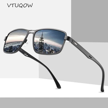 Klassisk Aluminium Polariserede Solbriller Mænd 2021 trend Designer Fiskeri Retro solbriller Mandlige Dag Night Vision Driver Briller S90