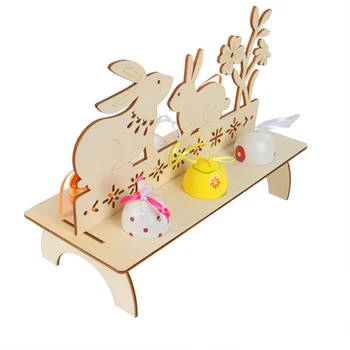 1 sæt Kreativ Påske Chokolade Æg Stå Kanin, Kylling Bunny Æg vise Indehaveren god Påske Dekoration til Hjemmet Håndværk Gave