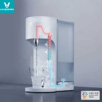 VIOMI 4L Smart Instant Vand Dispenser Bærbare Fuld Justerbar Temperatur Drikke Springvand Dobbelt 1s Hurtig Opvarmning APP Control