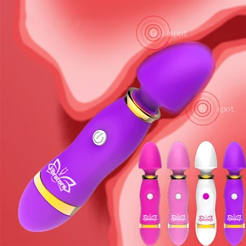 Erotisk Legetøj G-Spot Vibrator Anal Butt Plug Vagina, Klitoris sexlegetøj Til Kvinde Massageapparat AV Vibratorer Kvindelige Vibrerende Sex Shop