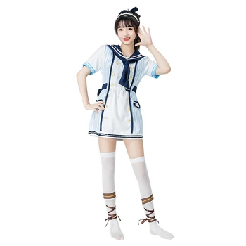 Brdwn Lovelive Dame Havet Rover Umi Sonoda Eli Ayase Maki Nishikino Cosplay Kostume Matroskrave Skole Uniform