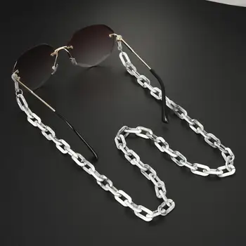 Skyrim Akryl Solbriller Kæde Anti-slip Rejser Læsning Briller Indehaveren Kæder Lanyard Ledningen halsrem Reb for Kvinder Kvinde