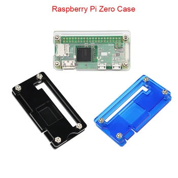 Raspberry Pi Nul-W Kit + Akryl Tilfælde + Power Supply + Skifte USB-Kabel + 16/32 GB SD-Kort + Varme Dræn for Raspberry Pi Nul