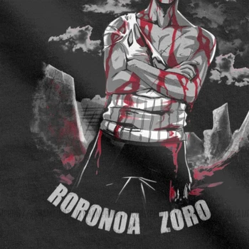 Roronoa Zoro T-Shirt Mænd er T-Shirts Intet er Sket Bomuld Tee Shirt Kort Ærme Animationsfilm Et Stykke Tegneserier Harajuku Toppe Grafisk