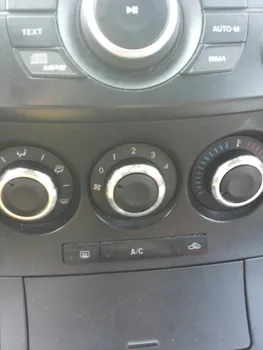 3pcs/set Aircondition Knappen AC-Knappen Heat Control Skift-Knappen For Mazda 3 BL 2010 2011 2012 2013 Tilbehør til Bilen