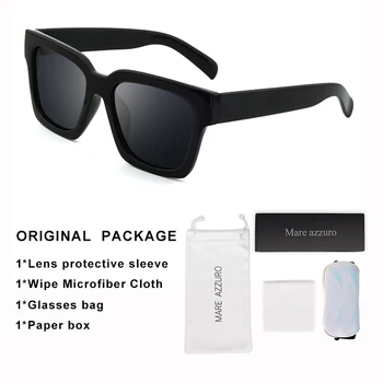 Solbriller Til Kvinder Polariserede Briller Overdimensionerede solbriller Retro Brand Designer UV400 Udendørs Oculos De Så Oculos De Sol MARE