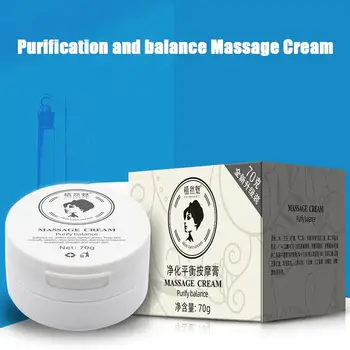 Massage Creme til ansigtet Kridtning Firming Cream Hud Pleje Exfoliate Deep Pore Cleansing Oil Balance Creme