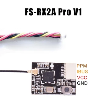 2,4 G-Modtageren Modtager Modul FS-RX2A Pro V1 Fotografering Modul til FS-I6/I6X/I6S/TM8/TM10/I10 Fjernbetjening FPV Drone