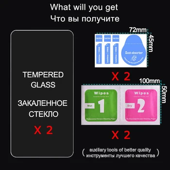 2stk Hærdet Glas til Huawei Honor 9 Lite 10 Beskyttende Glas på Ære 9 Lys sikkerhedsglas til Ære 10 Lite Skærm Protektor