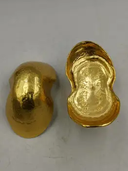 Udsøgt messing imiteret guld barre ornament