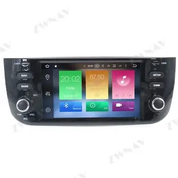 2012 2013 Fiat Linea Punto Android IPS-Skærm Car Multimedia-Afspiller, GPS, DVD-Audio Stereo-Radio Optager Head Unit