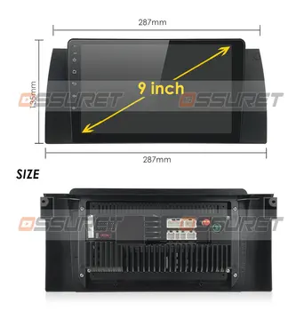 2 GB, 32 GB Android 10 9INCH For BMW X5 E39 E53 1999 2000 2001 2002 2004 2005 2006 Bil Radio Mms Video-Afspiller, GPS-Navigation