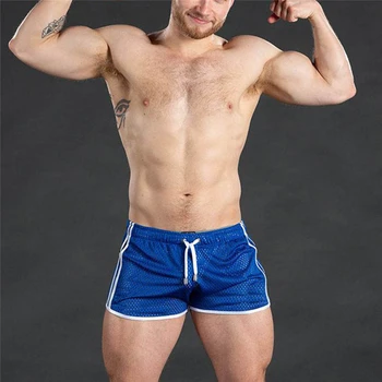 Mænds Korte Trænings-og Bodybuilding Shorts Herre Åndbar Mesh Hurtig Tørring Mode Afslappet Joggere Sportstøj Sommeren Mænd Shorts