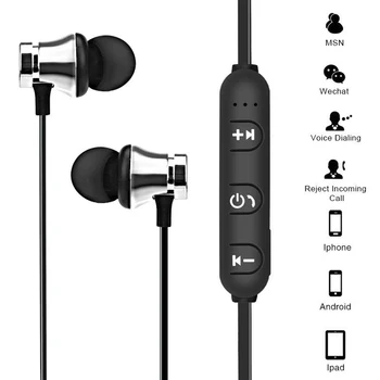 XT-11 Bluetooth Hovedtelefon Sport Trådløse Hovedtelefon Bluetooth-Headset, Håndfri sæt Øretelefoner med Mikrofon til huawei Xiaomi Samsung TXTB1