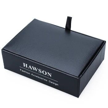HAWSON 12 Stk Black Smykker Display Box til manchetknapper Nitter Sæt af Høj Kvalitet Smykker Opbevaring Box til Smykker Sæt