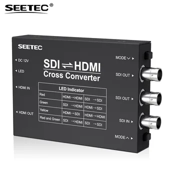 Seetec SCH SDI til HDMI-kompatible HDMI-kompatible at SDI Tværs Converter Bærbare Broadcast HDMI og SDI Tværs Converter