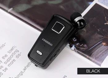 FineBlue F980 Udtrækkelig MINI Trådløse Bluetooth-Hovedsæt, Håndfri, Headset Stereo Hovedtelefon Klip Mic telefonopkald Bærbare