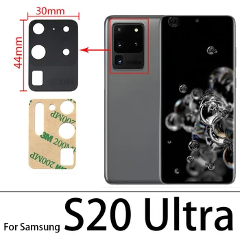50 Stk/Masse,Tilbage Bag Kameraet, Glas Linse Med Klæbemiddel Til Samsung Galaxy S10 S10e S10 Plus S20 Plus Ultra S20 fe