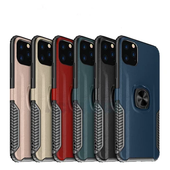For Apple iphone 11 Case Med Stand Magnet Rustning stødsikkert Beskyttende bagcover tilfældet for iPhone-11 Pro Max antal iphone11 11Pro