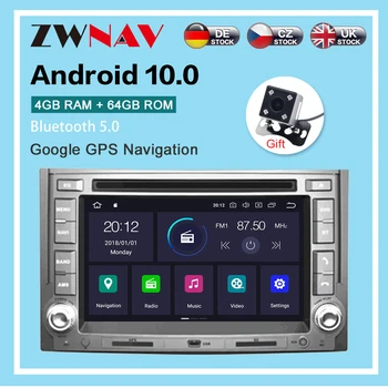 Android10.0 4G+64GB Bil GPS DVD-Afspiller Multimedie Radio For HYUNDAI H1 2007-/Starex IMAX ILOAD 2008-GPS Navigation dsp
