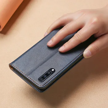 Læder Tilfældet For Coque Samsung Galaxy A70 Case Magnetisk Flip Stå Phone Case for Samsung A70 Dække Fundas Telefon Pose