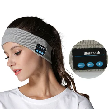 Trådløs Bluetooth-Musik Telefon Yoga Kører Åndbare, Elastiske Sport Pandebånd, Hårbånd Øretelefon