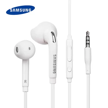 Ægte SAMSUNG EG920 Øretelefoner Note3 Headsets Wired med Mikrofon til Samsung Galaxy S6 s7 s7edge S8 s9 s9+ Mobiltelefoner