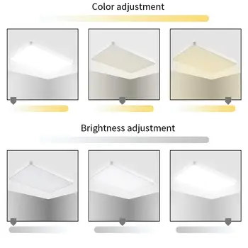 Ultra Tynde LED-Panel Lys 72W LED Overflade Loft Downlight Lampe, der Bor Lampe Dag/Varm Hvid Dimmabl
