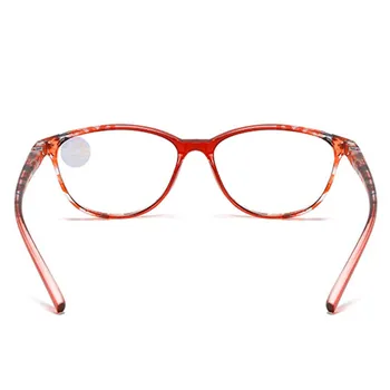 XojoX Vintage Briller til Læsning Anti-blåt Lys, Computer Kvinder Langsynethed Brillerne Mænd Udskrivning Oval Klar Forestilling Presbyopic