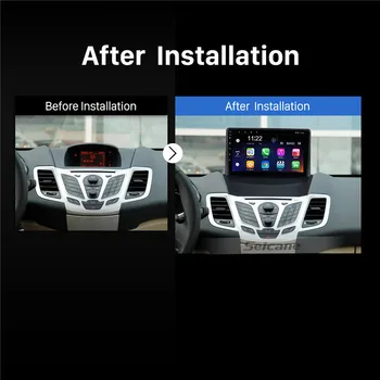 Seicane 9 Tommer 2din Android 10.0 IPS Bil Radio GPS-Navigation System Multimedie-Afspiller Til Ford Fiesta støtte Carplay DAB+