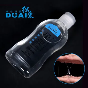 DUAI 220ML Anal Fisting Smøremiddel til Sex vandbaseret Glidecreme Glidecreme Seksuel Massage Olie Sex Glidecreme Voksen Sex Produkt