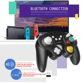 2,4 G Trådløse Bluetooth-Spil Controller NGC Spil Controller Til Nintendo Skifte/PC/TV-Boks/PS3
