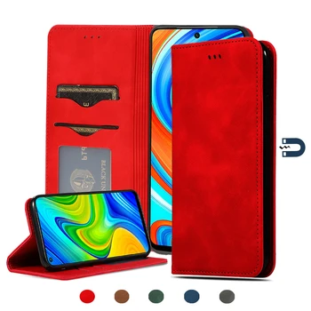 Fuld Beskyttelse Støtteben Luksus Sag for Xiaomi Redmi Note 9 Pro Max antal 9S K30 Pro 5G 8T Poco F2 X2 Mi 10 Cc9 9SE Læder Cover