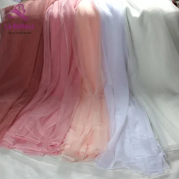 10 m/masse flerfarvet god quanlity net garn, stof til aften/wedding dress net foring 150cm