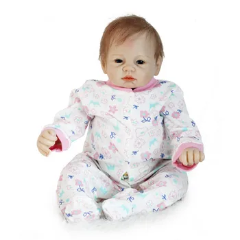 Reborn Baby Genfødsel Spædbarn Dukke Blød Silikone Reborn Dukker Hot Sælger Baby Gaver Dukke Vandtæt Badekar Toy Simulering Baby Dukke