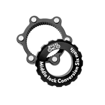 Center lock slå seks søm disc konvertering sæde hub center lock skive bremse rotoren mountain bike cykel Center Lock Til