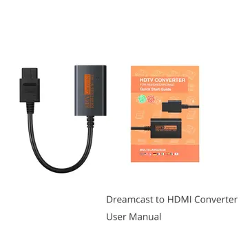 Adapter For NGC/SNES/N64-Til-HDMI-kompatibel Converter Adapter Til 64 Til GameCube Plug And Play Fuld Digital Kabel