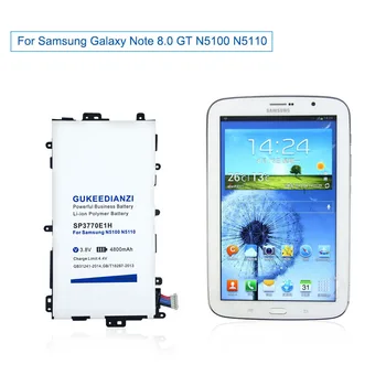 GUKEEDIANZI Li-ion Polymer Batteri 4800mAh SP3770E1H Til Samsung Galaxy Note 8.0 GT N5100 N5110 N5120 Stærk Virksomhed Batteire