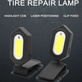 Multi-funktion dæk reparation lampe mekanisk værksted værktøjer reparation værktøjer COB arbejder lommelygte LED lommelygte køretøj reparation af lamper