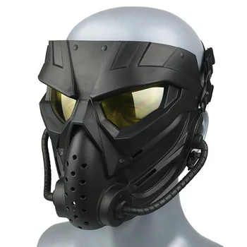 Aftagelig Motorcykel Taktiske Ansigt Beskyttelsesbriller, Maske Moto Vind støvtæt Racing Cykel-Hjelm, Beskyttelsesbriller, Maske Anti-UV