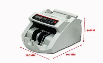 Penge Tæller 110V/ 220V Bill Counter Maskine, der er Egnet til EURO AMERIKANSKE DOLLAR, etc. Multi-Valuta-Kompatibel Kontant Optælling Maskine