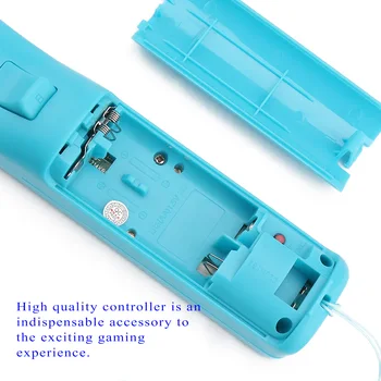 Wireless Gamepad til Wii Remote Controller Spil Fjernbetjeningen Joysticket Passer perfekt til Nintendo Wii konsollen